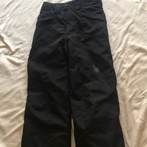 Spyder kids ski pants